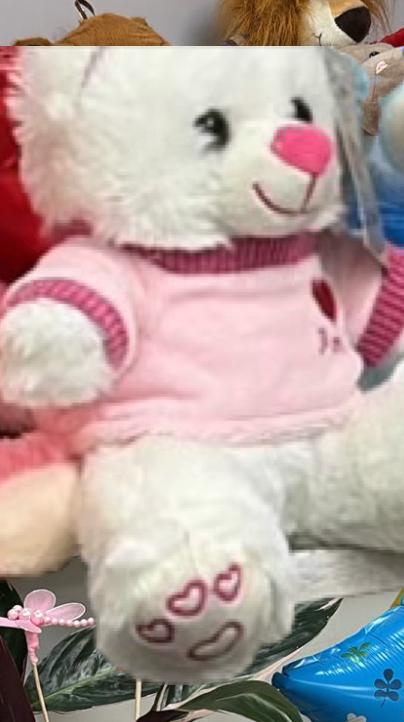 Peluche jersey rosa