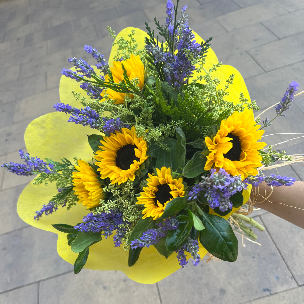 Ramo Girasoles y Lavanda/Estatis