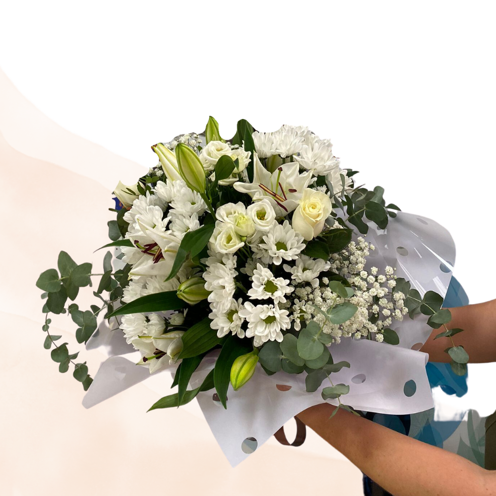 Ramo flores blancas