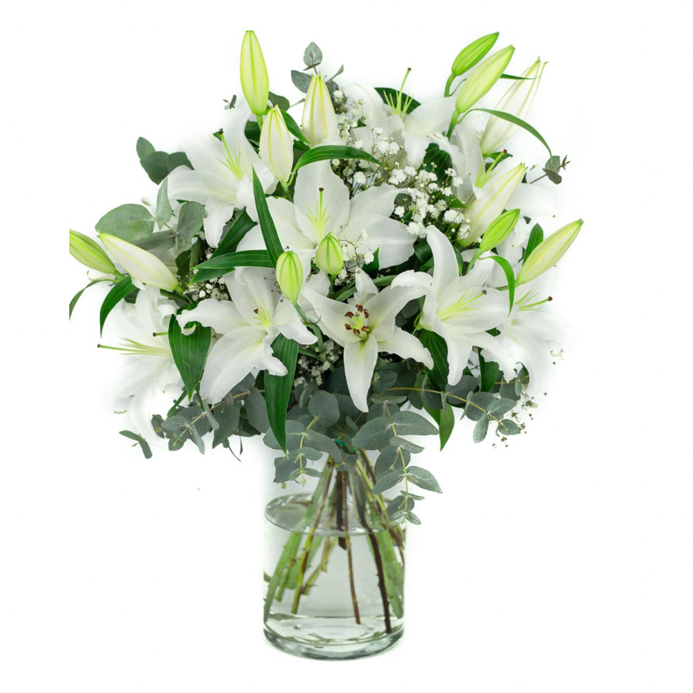 Ramo lilium blanco